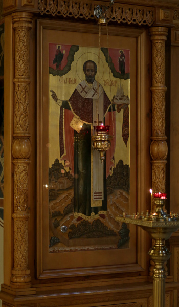 Икона святителя Николая Мирликийского